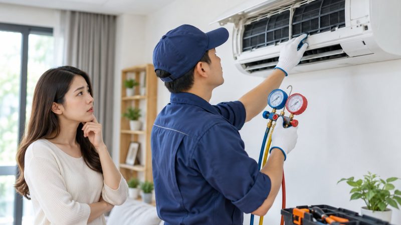 Điều hòa không mát có cần bơm gas không?