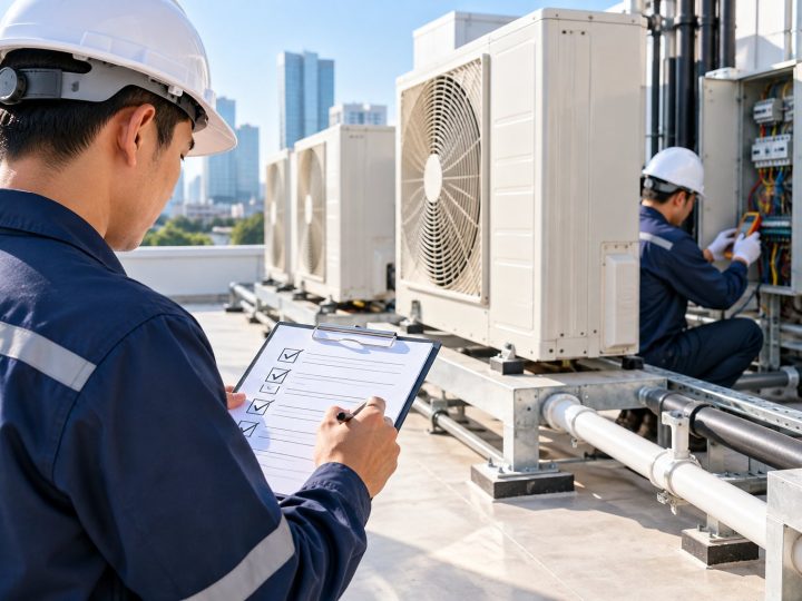 Nghiệm thu hệ thống máy lạnh công trình: Checklist