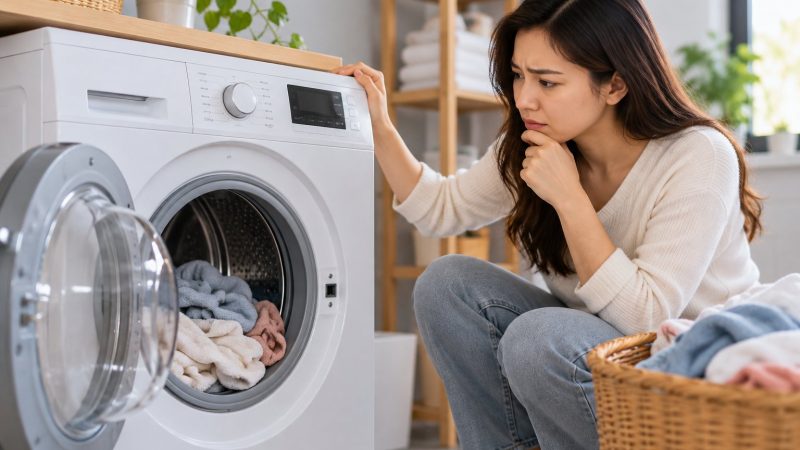 Máy giặt đang giặt bị mất điện: Cách xử lý an toàn