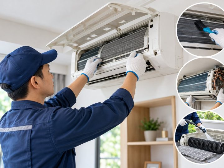 Vệ sinh điều hòa có cần tháo dàn lạnh không?