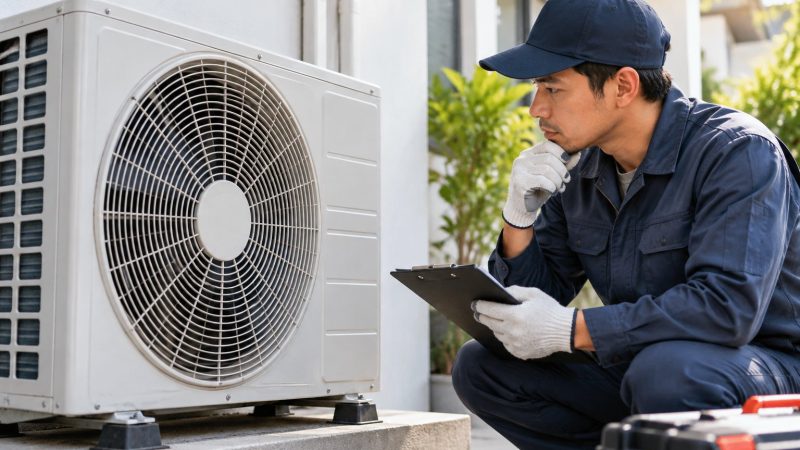 Cục nóng điều hòa không chạy: Cách kiểm tra an toàn
