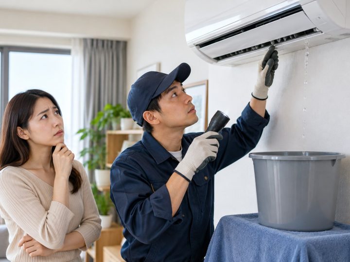 Điều hòa chảy nước trong nhà: Cách kiểm tra an toàn