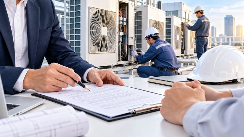 Điều khoản bảo hành hợp đồng máy lạnh công trình