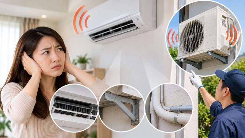 Điều hòa kêu to khi hoạt động: Cách kiểm tra