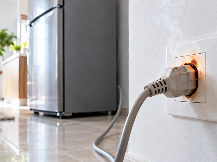Ổ cắm thiết bị điện lạnh bị nóng: Khi nào nguy hiểm?