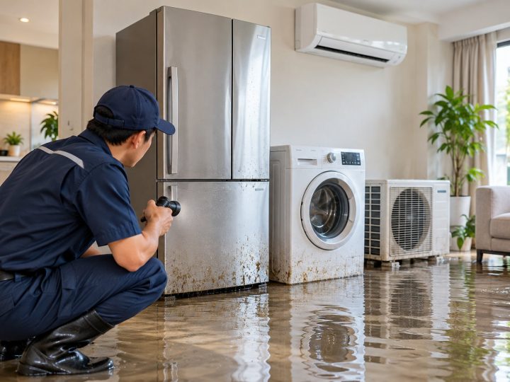 Thiết bị điện lạnh bị ngập nước: Cách xử lý an toàn