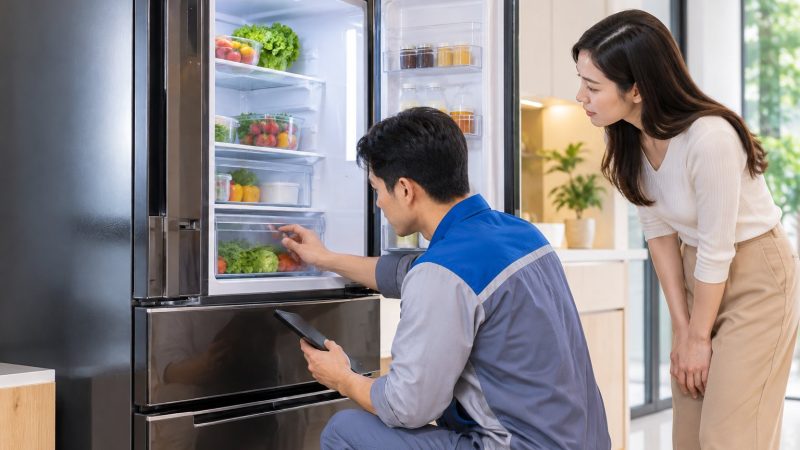 Lỗi thường gặp tủ lạnh Hitachi: Kiểm tra an toàn