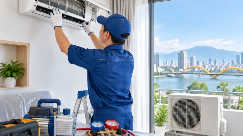 Tháo lắp điều hòa Đà Nẵng đúng kỹ thuật