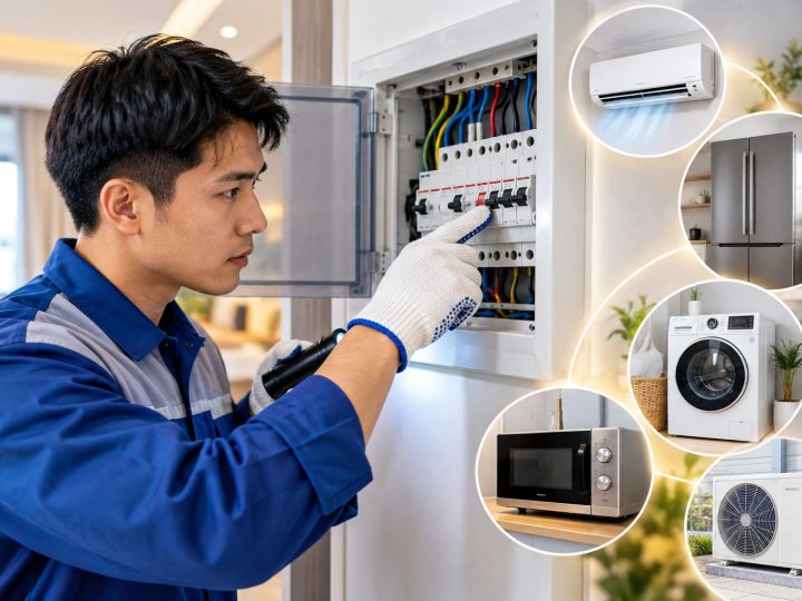 Thiết bị điện lạnh làm nhảy aptomat: Xử lý an toàn