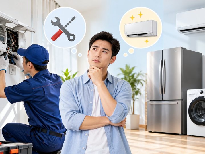 Khi nào nên sửa hay thay thiết bị điện lạnh?