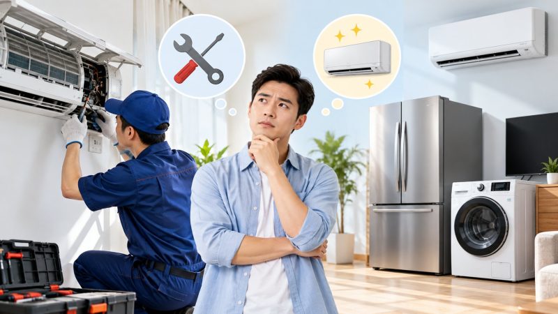 Khi nào nên sửa hay thay thiết bị điện lạnh?