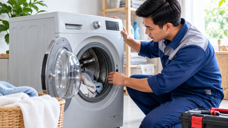 Máy giặt Sanyo không vắt được: Cách kiểm tra an toàn