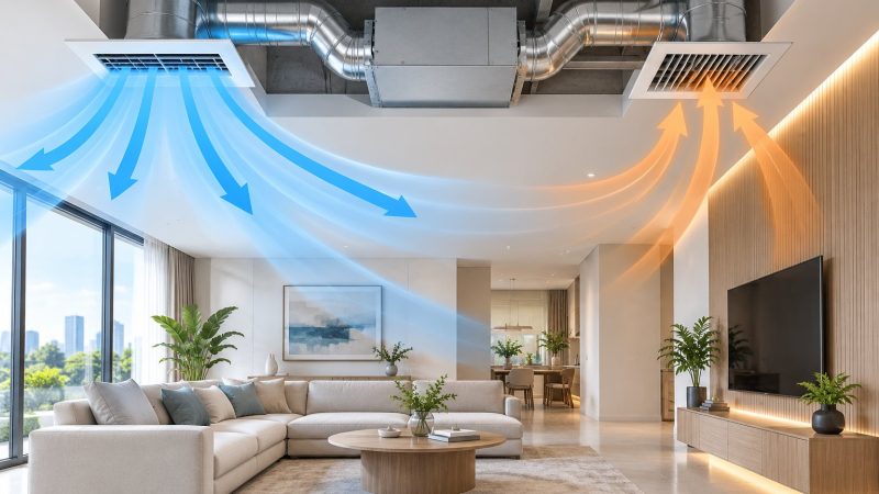 Cách bố trí cửa gió cấp và hồi đúng nguyên tắc