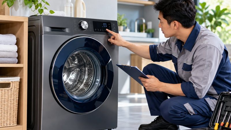 Mã lỗi máy giặt Samsung: Cách kiểm tra an toàn