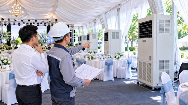 Thuê máy lạnh cho sự kiện cần khảo sát gì?