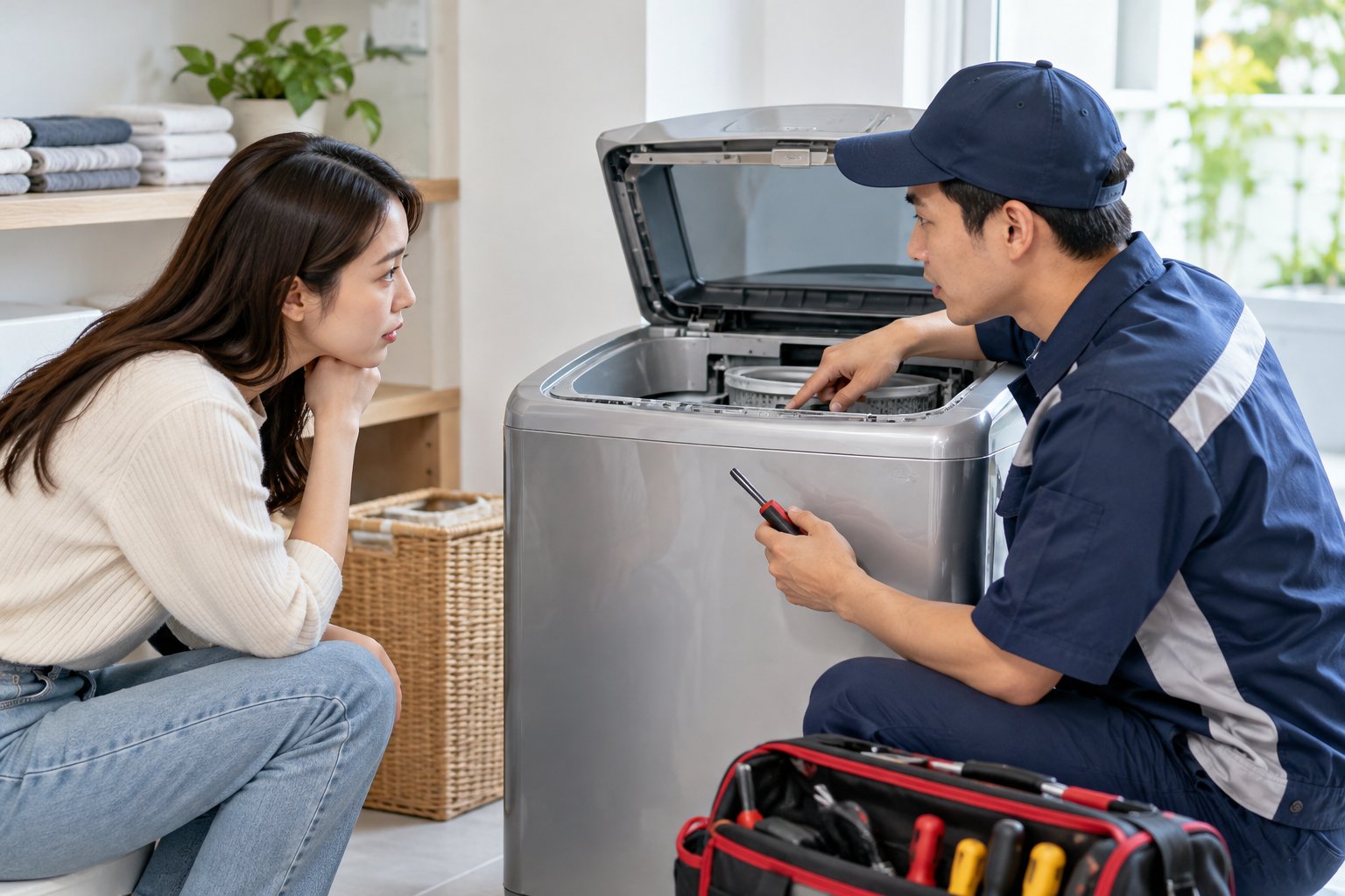 Máy giặt Sanyo không vắt được: Cách kiểm tra an toàn 5 Ảnh minh hoạ: Máy giặt Sanyo không vắt được: Cách kiểm tra an toàn