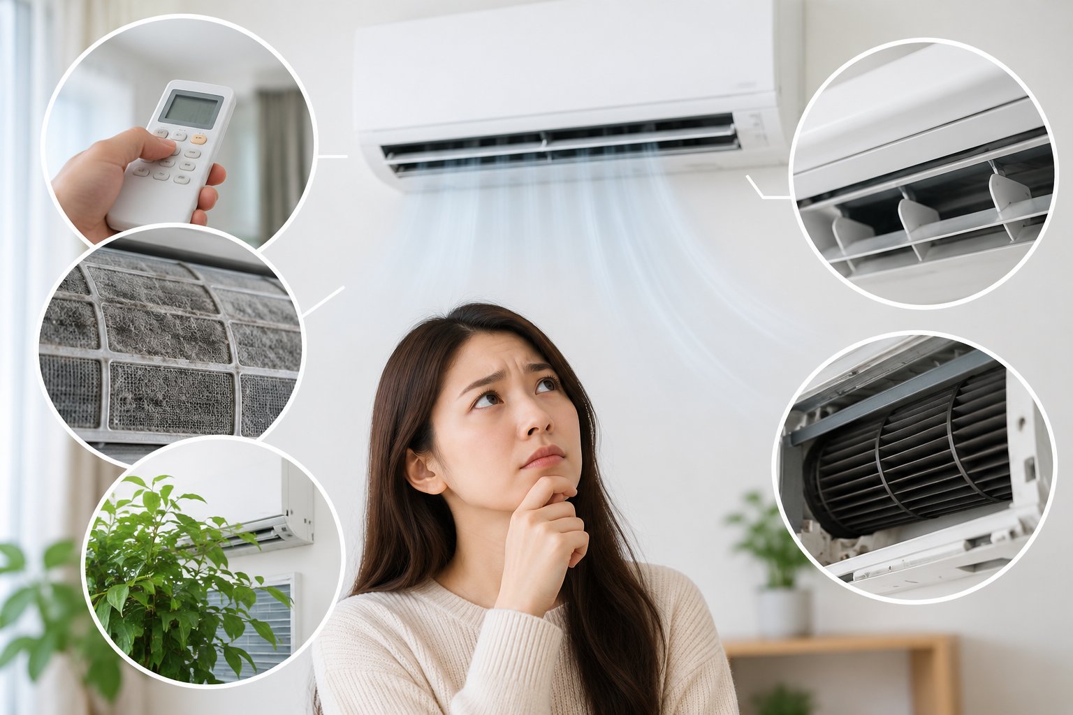 Điều hòa thổi gió yếu: 5 bước kiểm tra an toàn 1 Ảnh minh hoạ: Điều hòa thổi gió yếu: 5 bước kiểm tra an toàn