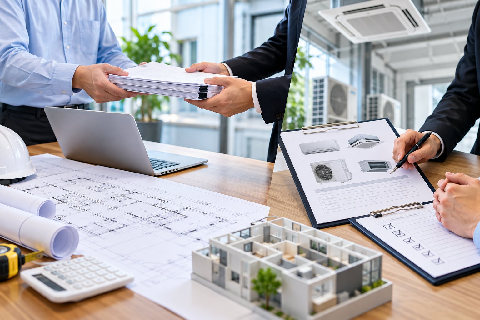 Ảnh minh hoạ: Hồ sơ yêu cầu báo giá thầu máy lạnh gồm gì?