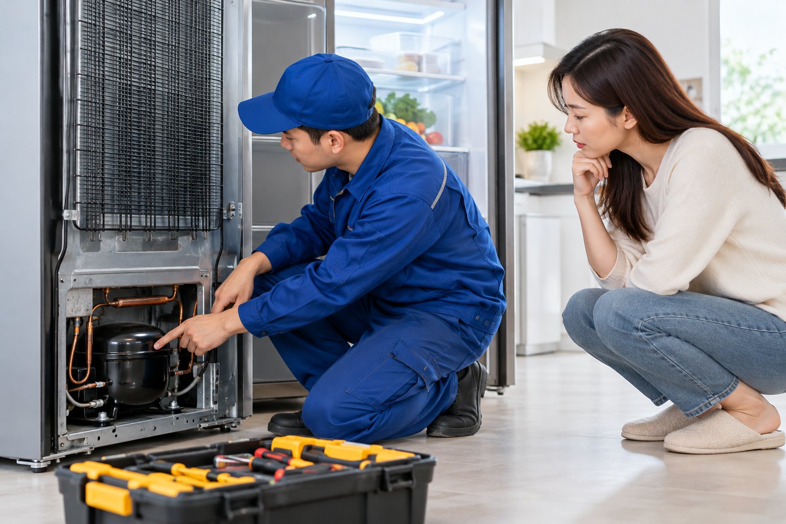 Tủ lạnh hết gas? Dấu hiệu, nguyên nhân, cách xử lý 5 Ảnh minh hoạ: Tủ lạnh hết gas? Dấu hiệu, nguyên nhân, cách xử lý