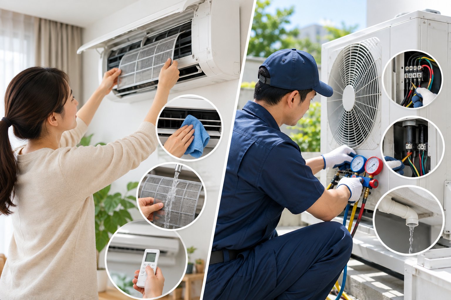 Bảo dưỡng điều hòa trước mùa nóng: Kiểm tra gì? 2 Ảnh minh hoạ: Bảo dưỡng điều hòa trước mùa nóng: Kiểm tra gì?