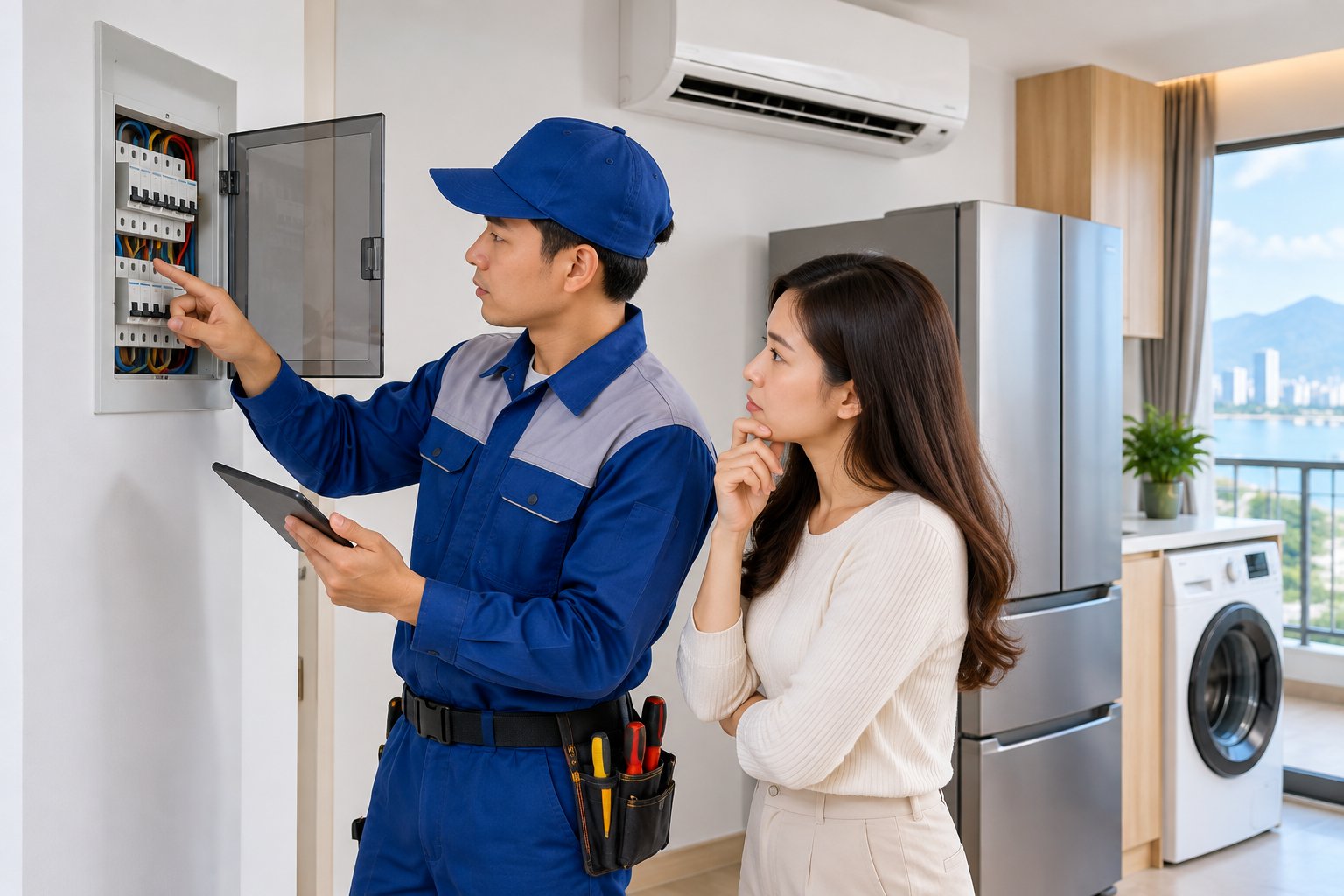 Thiết bị điện lạnh làm nhảy aptomat: Xử lý an toàn 3 Ảnh minh hoạ: Thiết bị điện lạnh làm nhảy aptomat: Xử lý an toàn