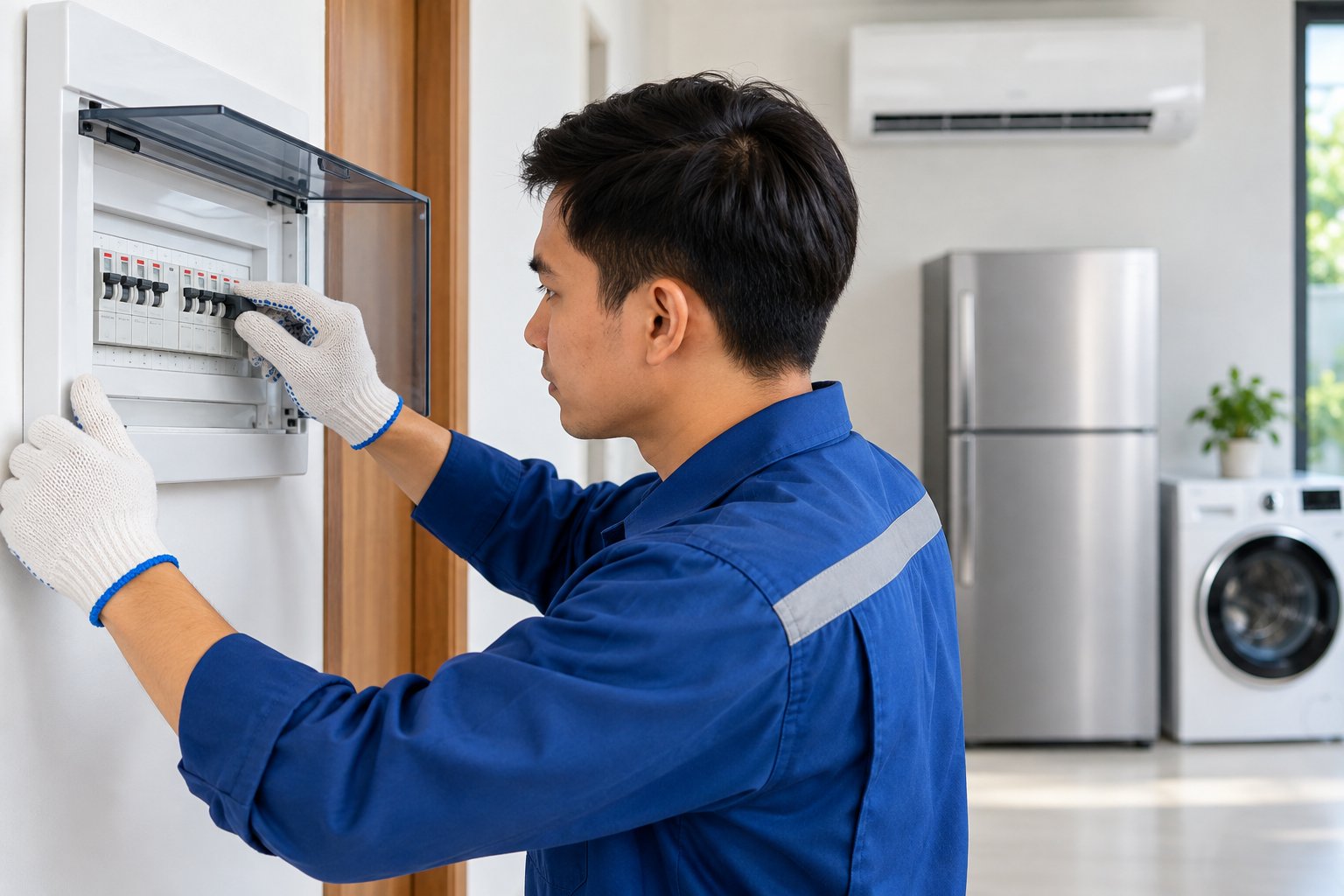 Thiết bị điện lạnh làm nhảy aptomat: Xử lý an toàn 1 Ảnh minh hoạ: Thiết bị điện lạnh làm nhảy aptomat: Xử lý an toàn