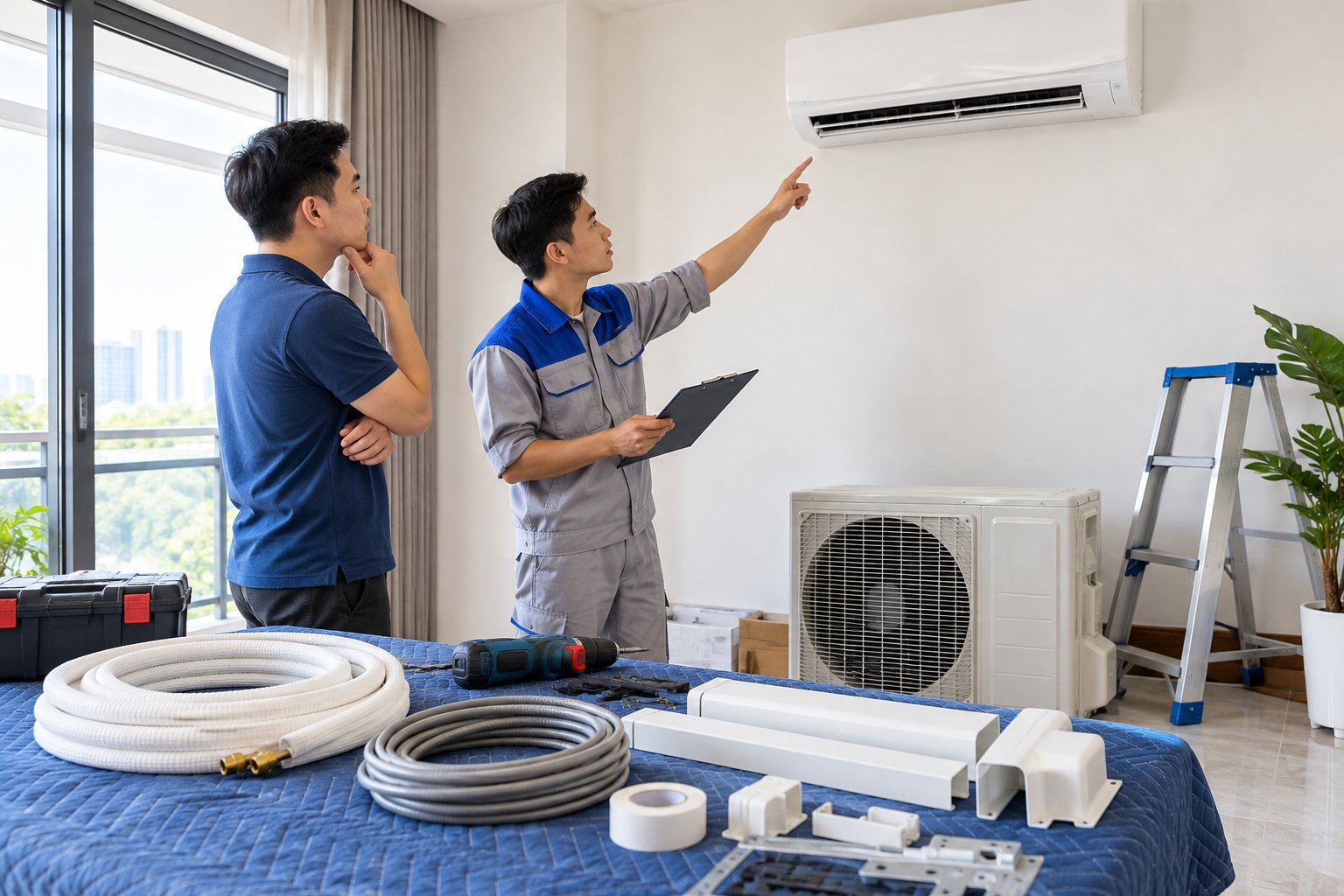 Ảnh minh hoạ: Checklist bàn giao máy lạnh thuê: Kiểm tra từ A–Z