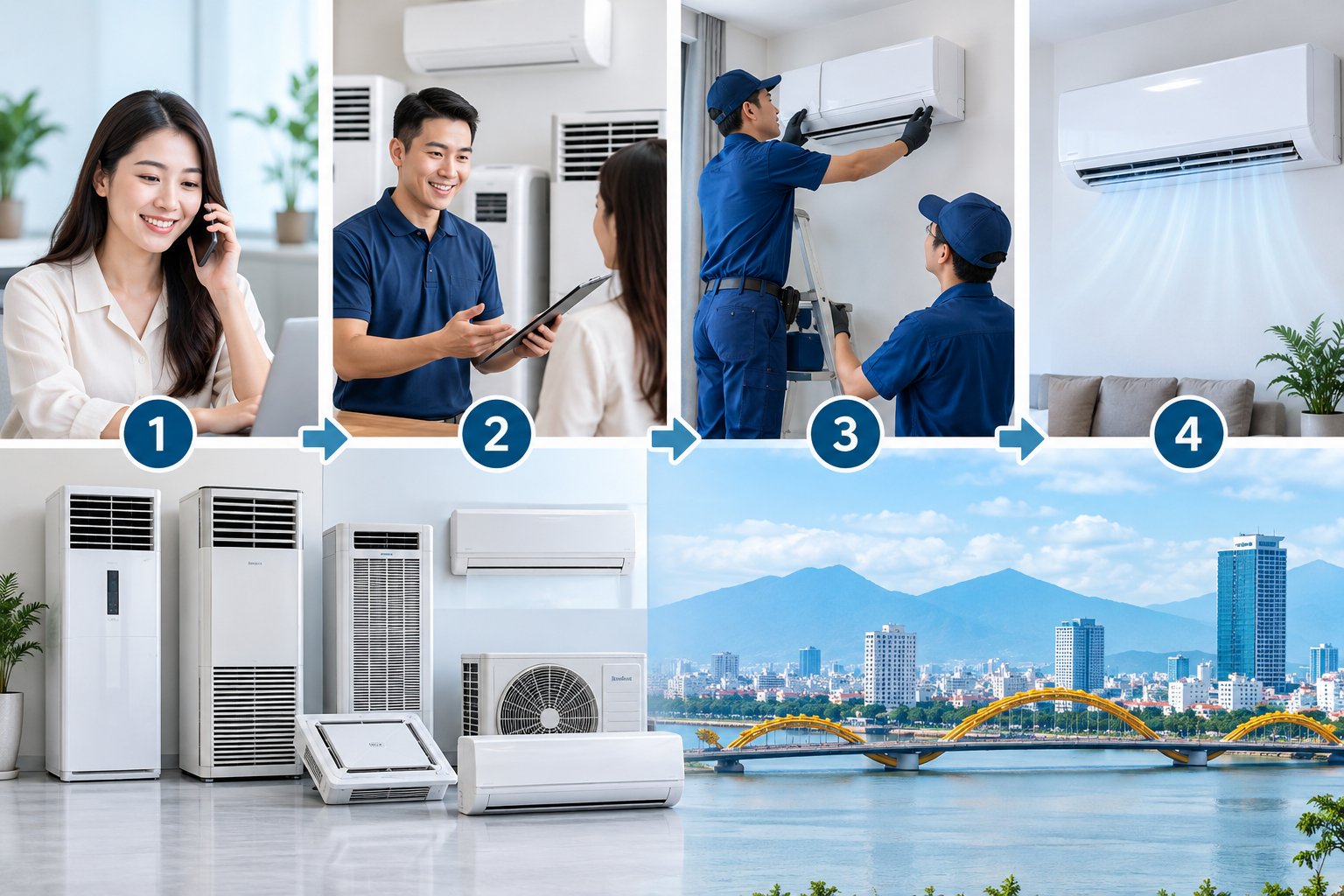 Cho thuê máy lạnh Đà Nẵng ngắn & dài hạn | Báo giá 3 Ảnh minh hoạ: Cho thuê máy lạnh Đà Nẵng ngắn & dài hạn | Báo giá