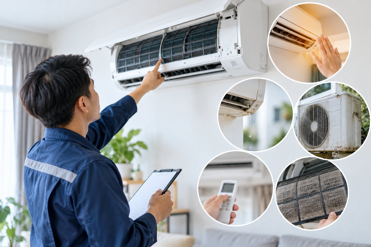 Ảnh minh hoạ: 12 lỗi điều hòa thường gặp: Nguyên nhân, cách xử lý