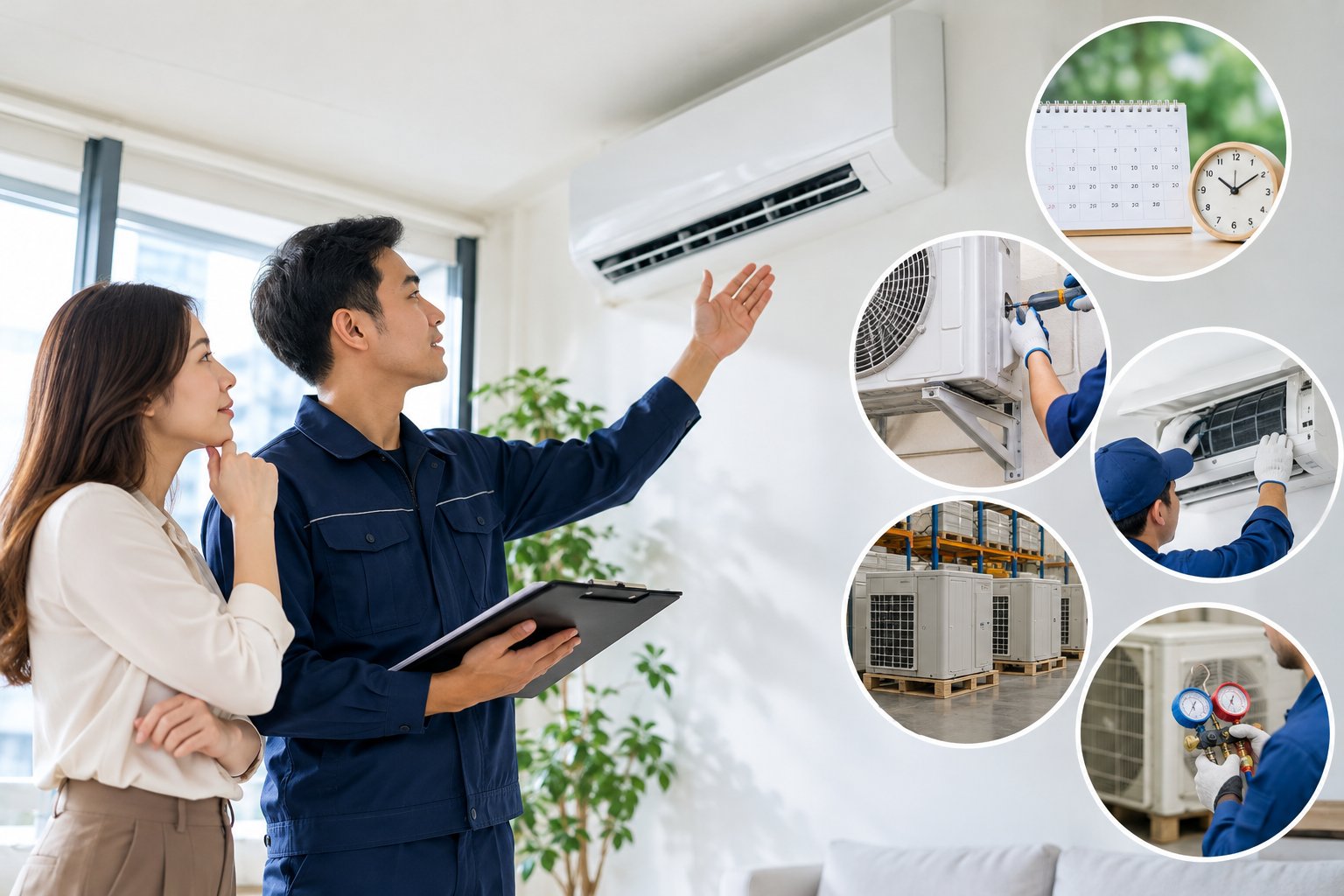 Ảnh minh hoạ: Thuê máy lạnh ngắn hạn hay mua mới: Cách chọn