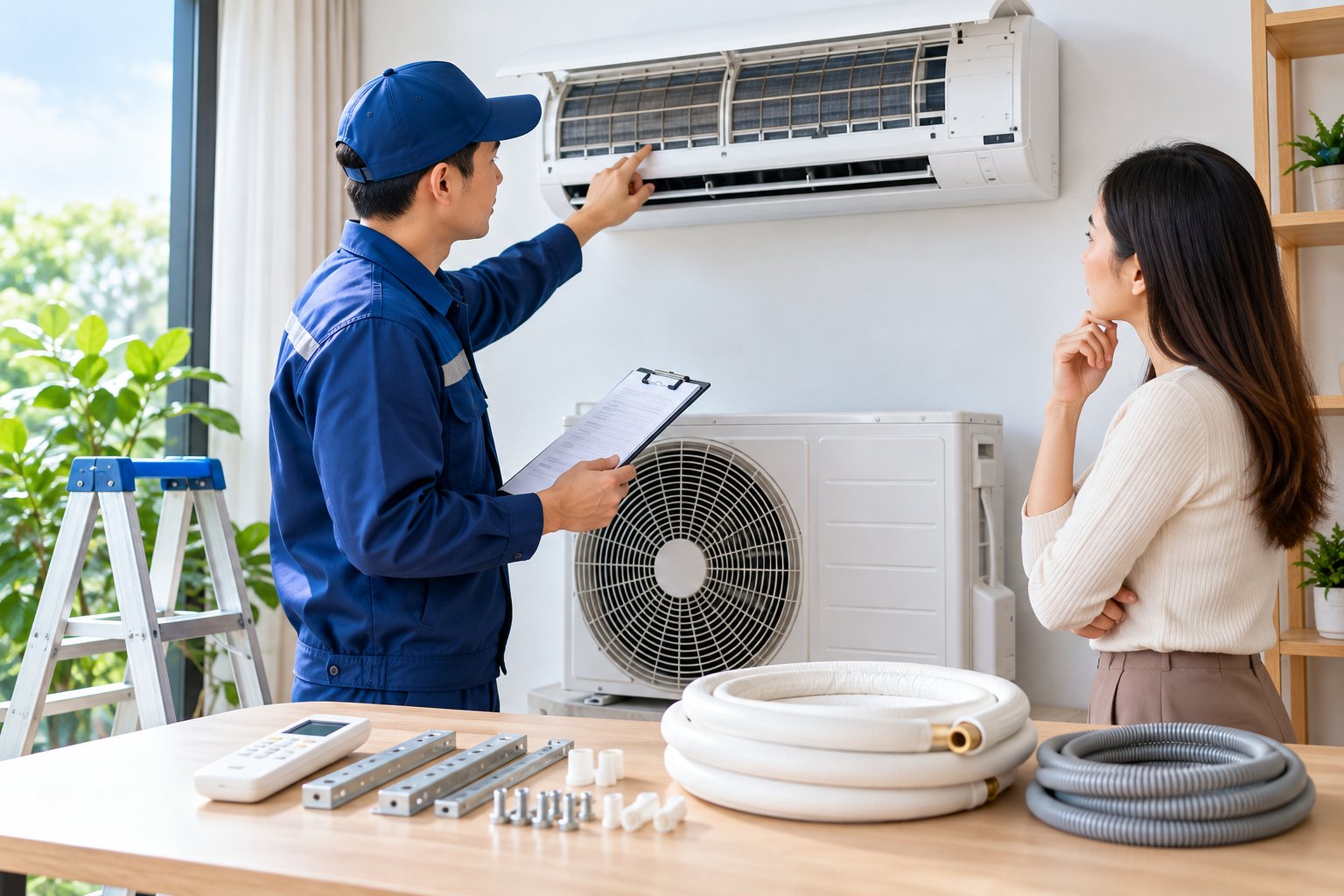 Ảnh minh hoạ: Checklist bàn giao máy lạnh thuê: Kiểm tra từ A–Z