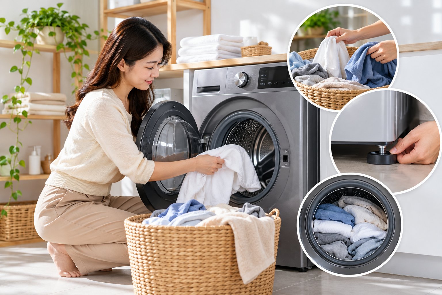 Ảnh minh hoạ: Máy giặt LG báo lỗi UE: Nguyên nhân, cách xử lý