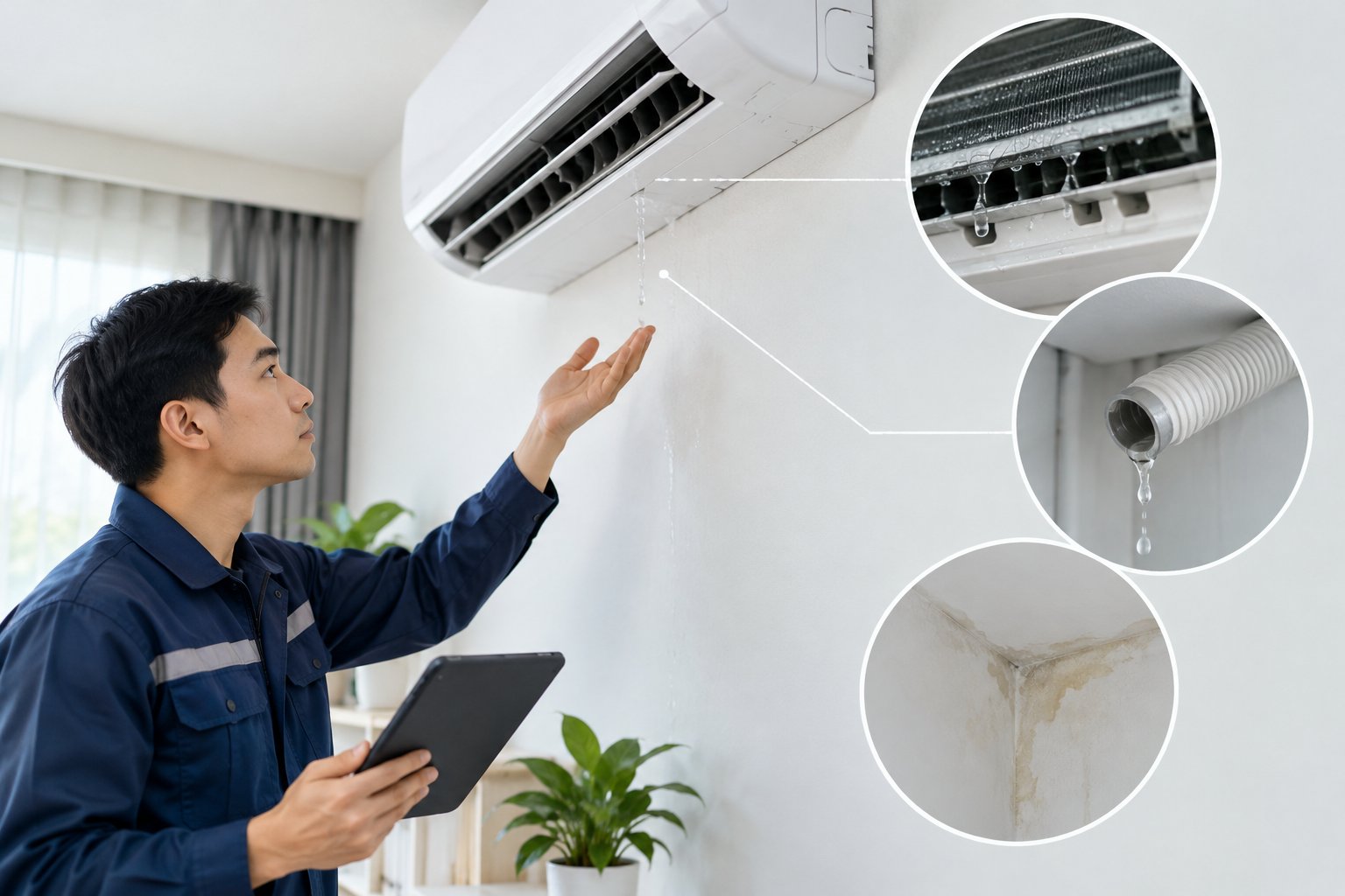 Điều hòa chảy nước trong nhà: Cách kiểm tra an toàn 1 Ảnh minh hoạ: Điều hòa chảy nước trong nhà: Cách kiểm tra an toàn