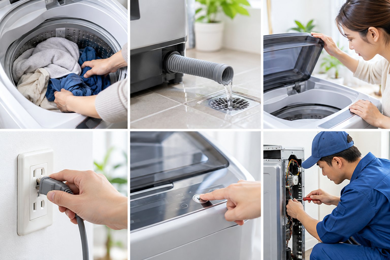 Máy giặt Sanyo không vắt được: Cách kiểm tra an toàn 2 Ảnh minh hoạ: Máy giặt Sanyo không vắt được: Cách kiểm tra an toàn